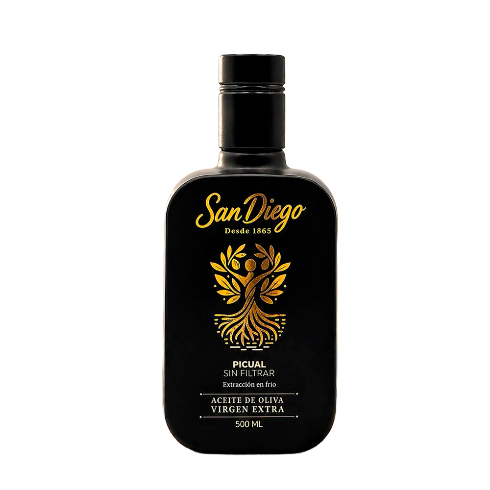 Aceite de Oliva Virgen Extra Sin Filtrar San Diego